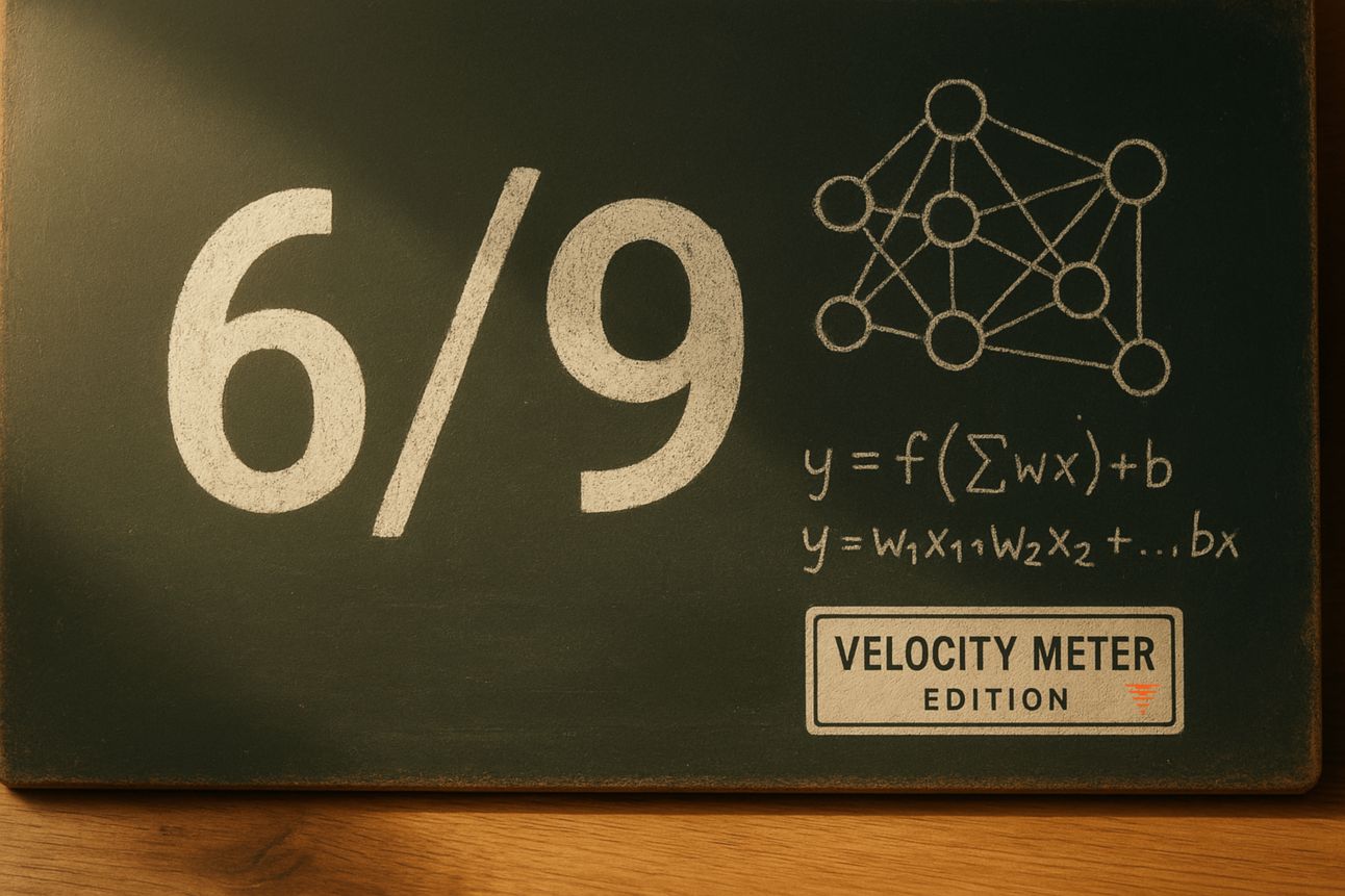 Velocity Meter 6.9 Velocity Meter 6.9