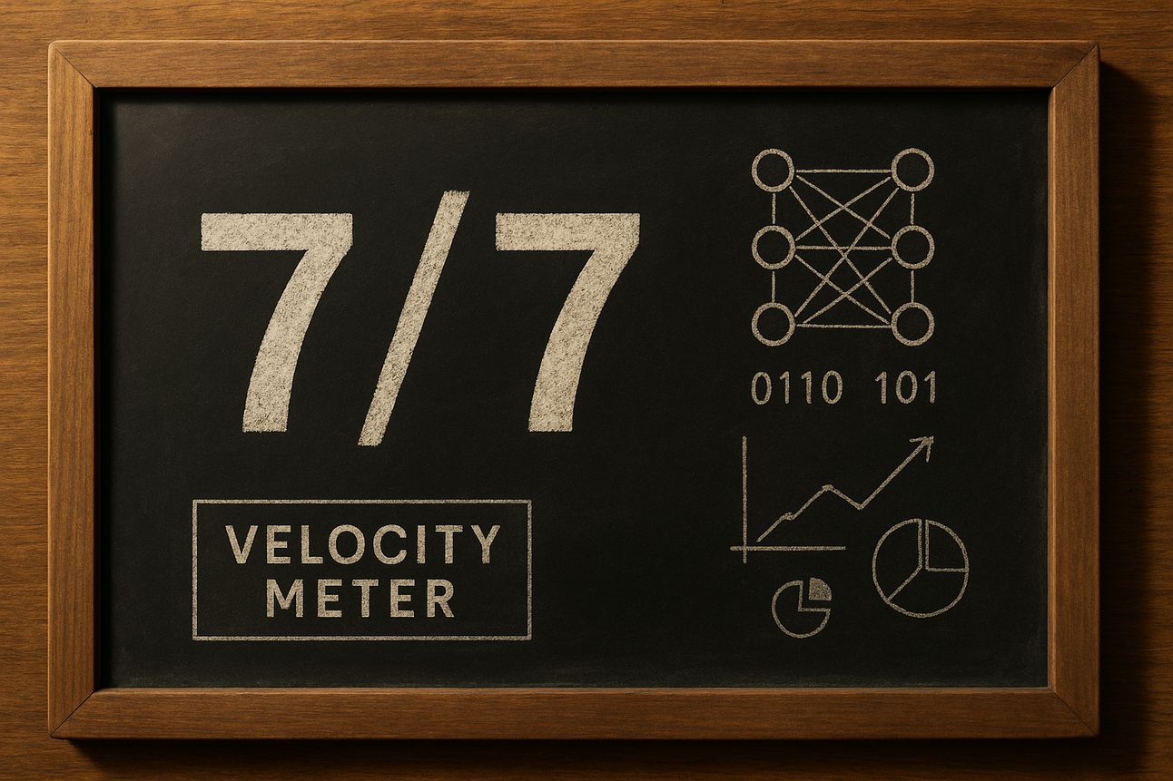 Velocity Meter 7.7 Velocity Meter 7.7