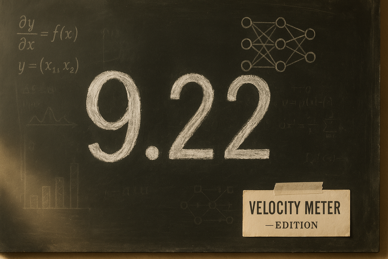 Velocity Meter 9.22 - Feature Thumbnail for Velocity Meter 9.22