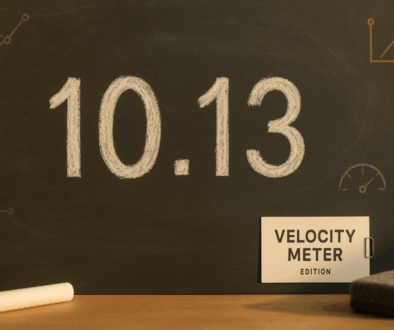 Velocity Meter 10.13 - Feature Thumbnail for Velocity Meter 10.13