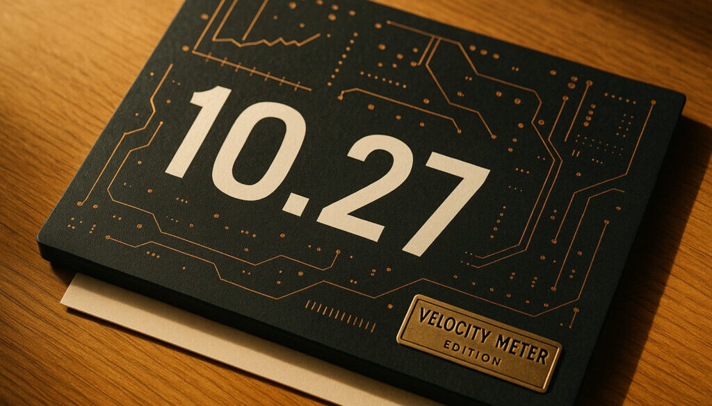 Velocity Meter 10.27 - Feature Thumbnail for Velocity Meter 10.27